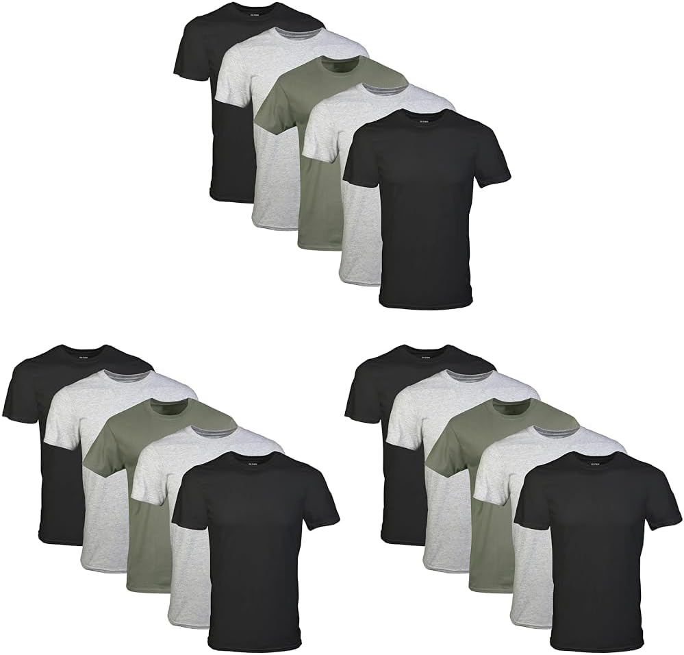 Gildan Men's Crew T-Shirts, Multipack, Style G1100