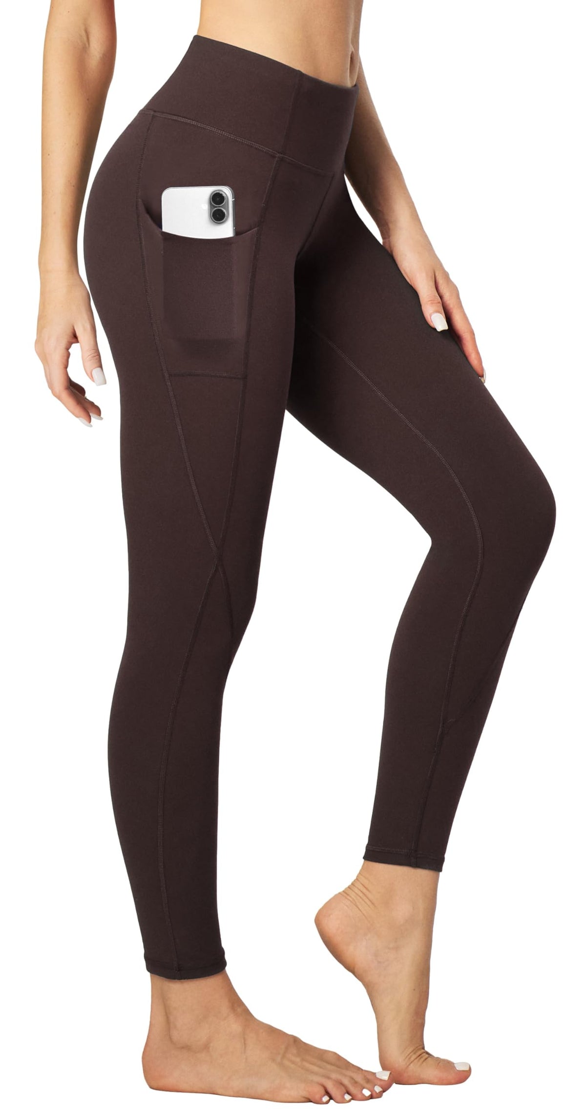 Heathyoga Leggings with Pockets for Women Tummy Control Workout Yoga Pants