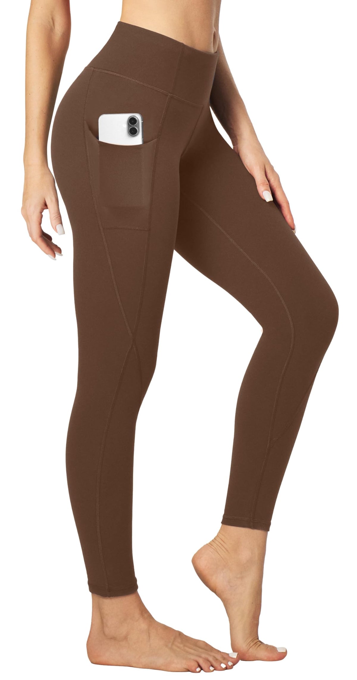 Heathyoga Leggings with Pockets for Women Tummy Control Workout Yoga Pants