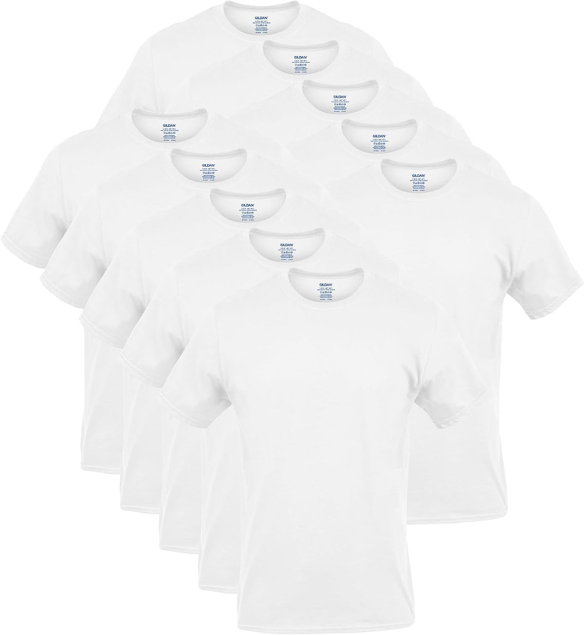 Gildan Men's Crew T-Shirts, Multipack, Style G1100